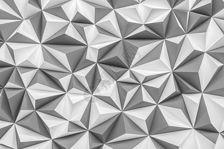 具有复制空间的抽象灰色低聚背景 3d rende石头马赛克框架技术宝石艺术横幅钻石岩石运动图片