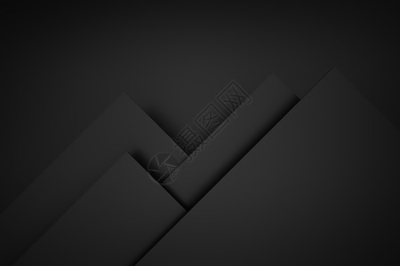 黑色叠纸材质层背景3d仁德标签横幅潮人技术网络框架坡度墙纸阴影海报背景图片