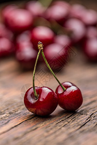 酸樱桃甜点食物浆果水果红色图片