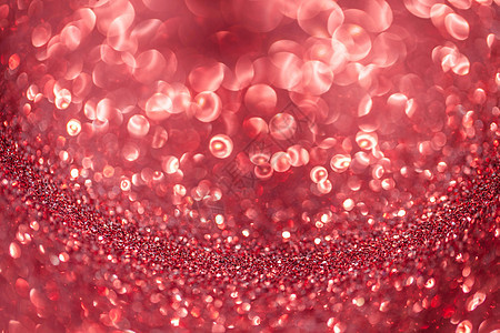 散景灯背景魔法金光派对庆典奢华新年微光辉光魅力红色图片