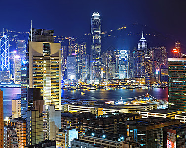 香港市中心区财产住宅日落不动产民众公寓摩天大楼景观贫困生活图片