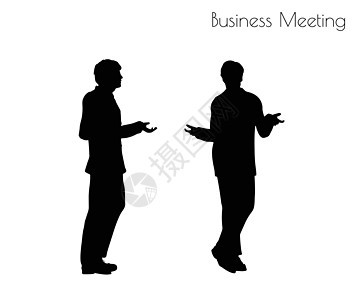 商务会议 pos 中的人男人就业男性首脑职业论坛姿势插图咨询冒充背景图片