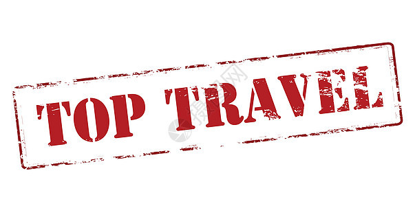 最多旅费橡皮航程邮票旅游红色旅行墨水矩形背景图片