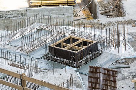 建造钢铁和混凝土基础建筑底盘石材活动钢筋工地工业经济品牌材料项目图片