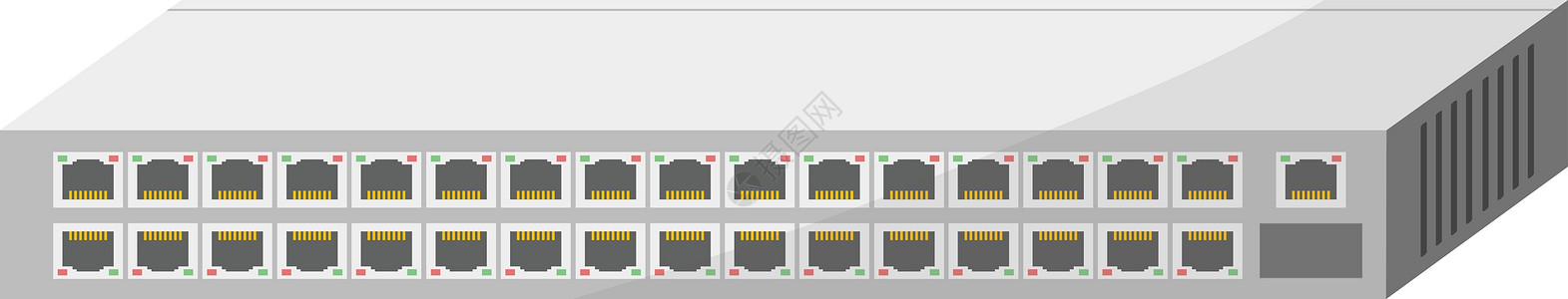 网络交换机 32 端口图片