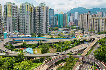 香港公屋大厦生活多层景观土地民众贫民窟窗户城市建筑住房图片