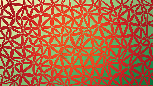用于设计的许多三角形背景的抽象绿色和红色矢量梯度 lowploly高科技墙纸小册子创造力身份网络马赛克公司艺术白色图片