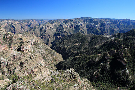 墨西哥奇瓦瓦州铜峡谷山区地貌 墨西哥图片