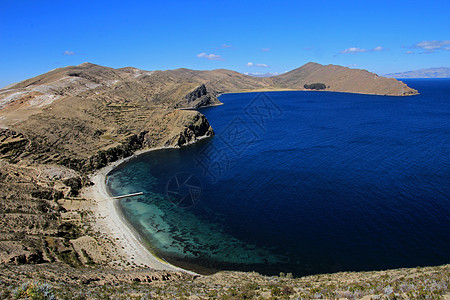 玻利维亚提喀卡湖北大西洋太阳岛湾图片
