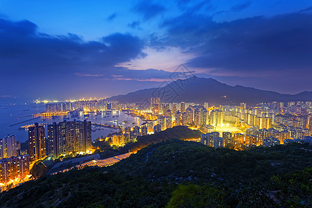 香港门天线和中国南海商业财产远足蓝色市中心建筑海洋城堡晴天天空图片
