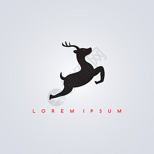 鹿标识公司动物园艺术品牌动物背景图片