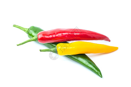 白背景的胡椒辣椒文化宏观香料食物烹饪工作室香肠蔬菜植物辣椒素图片
