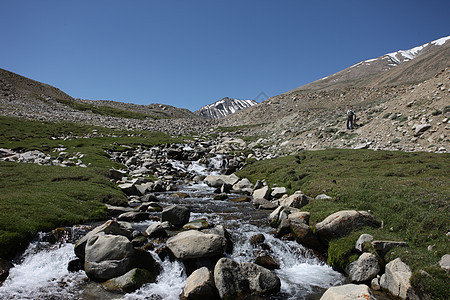 帕米尔地区俄罗斯联邦中亚山地景观旅行旅游岩石自然风景森林场景顶峰爬坡国家图片