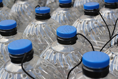 塑料瓶塑料瓶装蓝色团体图片