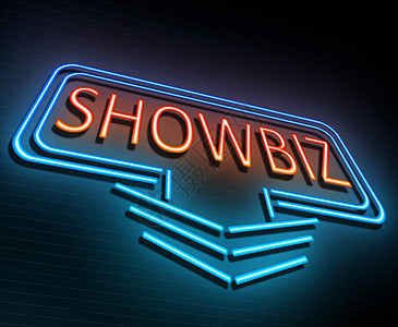 showbiz符号概念图片