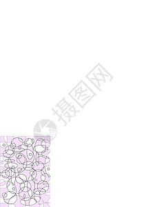 来自各种浅紫色圆圈和线条粗细不同的椭圆的背景厚度中性插图椭圆形幻想白色工作包装图片