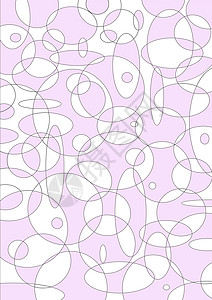 来自各种浅紫色圆圈和线条粗细不同的椭圆的背景插图包装工作白色中性椭圆形厚度图片