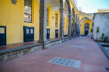 圣格雷戈里奥阿梅诺文化花园纪念碑宗教白色遗产回廊教会地标历史性图片