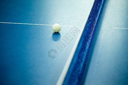 蓝乒乓球桌竞争球拍网球白色挑战运动乐趣木头游戏娱乐图片