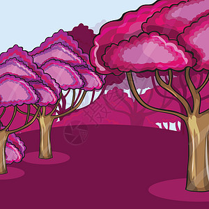 粉红木对云杂草环境植物孩子们谜语丛林游戏生态衬套秘密图片