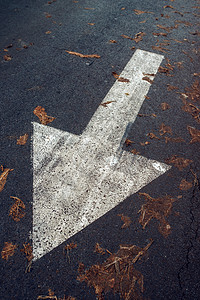 沥青路上的白箭 交通标志城市小路运动驾驶街道路线运输车道指示牌旅行图片