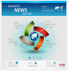 业务信息图表模板统计教育数据打印知识界面商业网络展示推介会背景图片