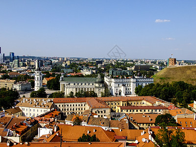 立陶宛维尔纽斯市大教堂全景图片