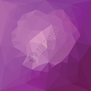 紫外阁下 抽象摘要 低多边形背景三角形紫色紫罗兰色多面体测量马赛克折纸三角像素化图片