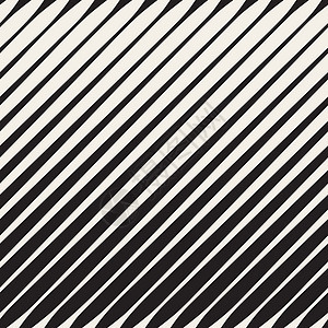 无矢量接缝黑白半色对角边条形模式雕刻条纹直系倾斜过渡中风屏幕坡度内衬几何学图片