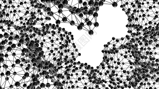 分子几何混沌抽象结构 科技网络连接高科技背景与 copyspace 3d 渲染生物化学团队测试科学实验室电脑原子遗传水平图片