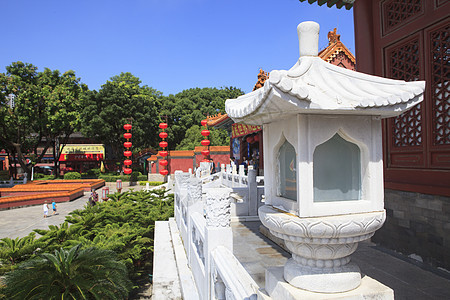 仿制旧夏宫前方的视图 Perfec 的Gardens边界游客上帝皇帝地标城市建筑王朝艺术旅游背景图片