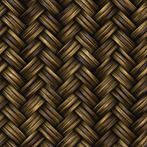 编织模式无鼠 无缝裁缝的篮子棕色纹理淡黄色表面打印网络纺织品编篮木头竹子图片