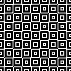 抽象几何背景设计迷宫几何学插图平铺风格波浪状检查器打印装饰品圆形图片
