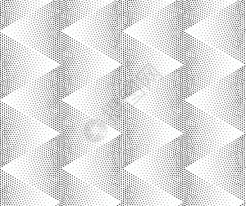 向量几何无缝模式 重复抽象点气泡圆圈彩派织物白色墙纸黑色插图创造力纺织品图片