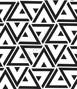 向量几何无缝模式 现代三角形 texturerep装饰编织墙纸六边形网格纺织品平铺格子风格织物图片