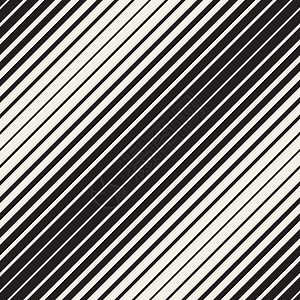 无矢量接缝黑白半色对角边条形模式条纹雕刻直系坡度内衬屏幕对角线几何学过渡倾斜图片