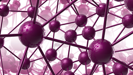 Violet 分子几何混乱抽象结构 科技网络连接高技术背景3d 插图解说明性文件的翻译染色体实验室生物学药品测试微生物学化学水平图片