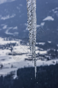 冰雪寒冷天气背景图片