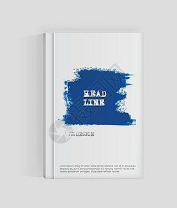 蓝色抽象设计笔触框架插图飞溅墨水造型染料传单小册子名片图片