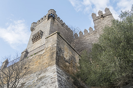 阿尔莫多瓦尔德尔里奥城堡 西班牙科尔多瓦堡垒历史场景旅行石头建筑学历史性遗产防御纪念碑图片