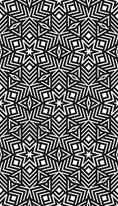 抽象几何无缝模式马赛克纺织品衣服风格打印平行线刺绣织物条纹数学图片