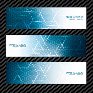 Banner 矢量设计背景蓝色丝带技术广告卡片科学网络公司收藏互联网背景图片