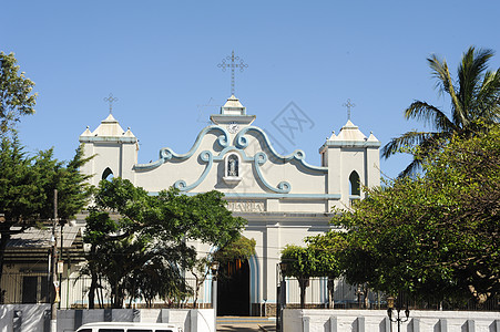萨尔瓦多阿塔科教区概念教会;图片