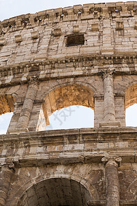 罗马的盛大商场建筑学旅行天际古董历史游客石头文化吸引力图片