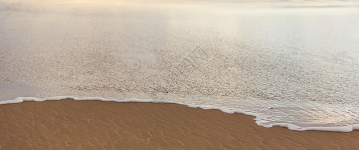 风景海浪海滩海洋波纹支撑风暴海景蓝色泡沫天气地平线图片