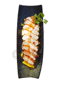 亚洲蔬菜垫上的肉美食盘子食物草药香菜生产牛肉食品筷子胡椒图片