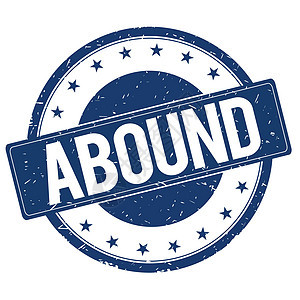 ABOUND 印章标志邮票商业标识背景图片