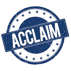 ACCLAIM 印章标志背景图片