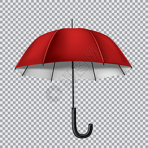 红伞透明背景图片