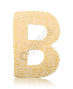 木雕字母字母 B图片